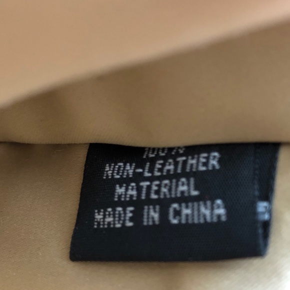 Kate Landry Crossbody Orange Bag Lock Chain Strap - Picture 5 of 8